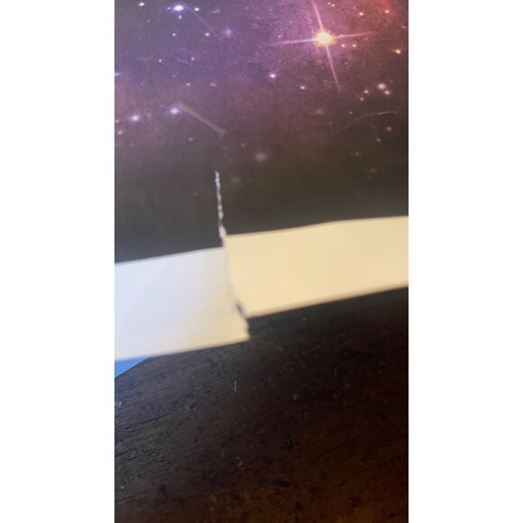 Snoopy Space Galaxy 5/475 Print poster Peanuts Reachable For The Stars READ - Picture 8 of 8